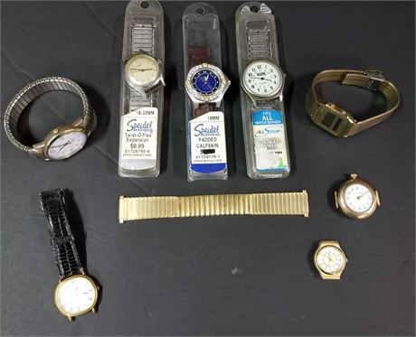 Assorted Watches & New Bands