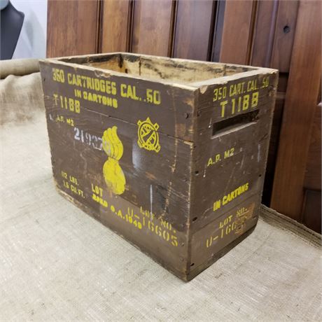Wood Ammo Box...18x10x14