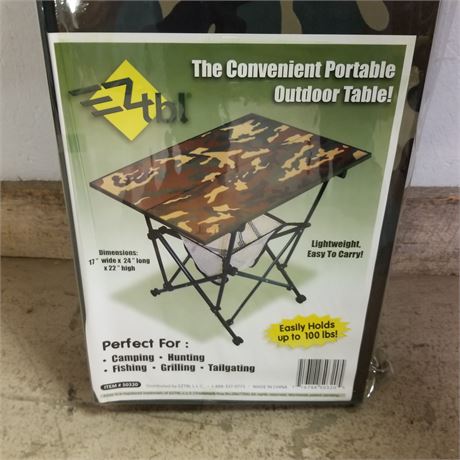 New EZ Camo Table