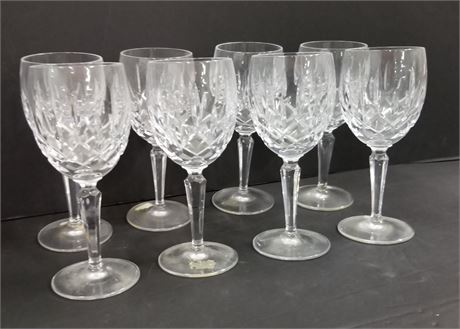 Collectible German Crystal Wine Glasses