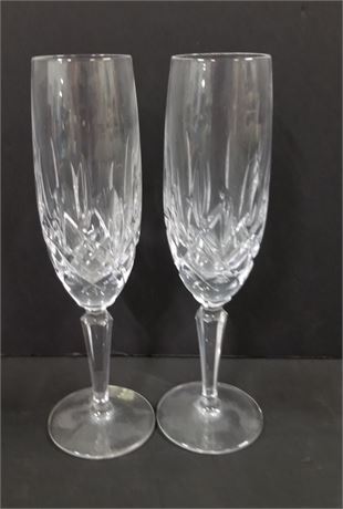 Collectible German Crystal Champagne Glasses