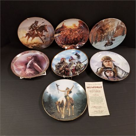 Collectible Native American Plates