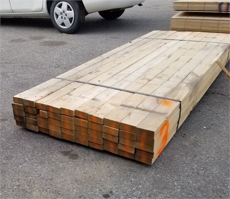 2x4x92 Lumber...50pcs (Bunk #3)