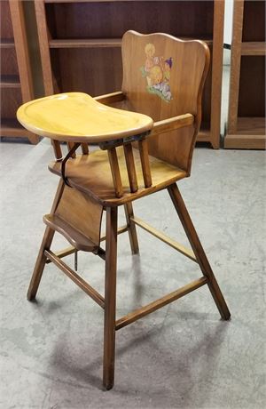 Antique Refinished Highchair