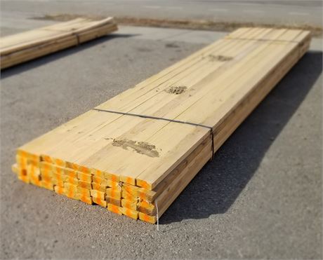 2x4x14 Lumber...50pcs (Bunk #11)