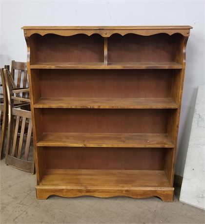 Vintage Wood Shelving Unit...43x10x51