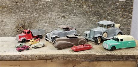 Collectible Vintage Metal Toy Cars