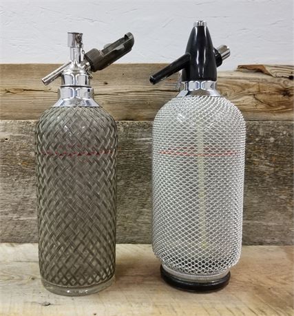 Vintage Seltzer Bottles