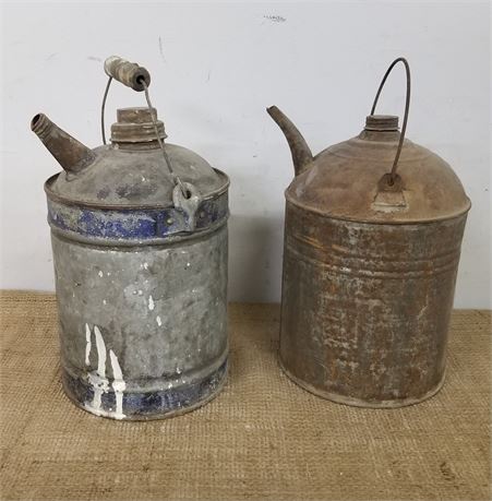 Vintage Fluid Cans