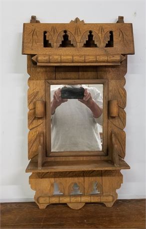 Nice Antique Shaving Mirror