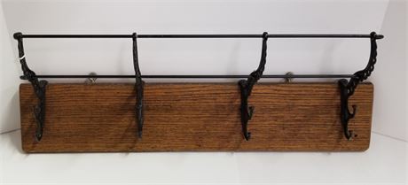 Wall Mount Coat Rack