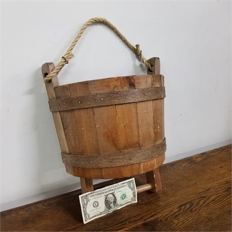 "The Main Bucket" Wall Hanger/Planter