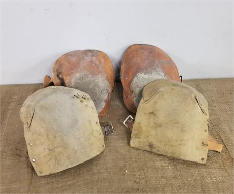 Contractors Leather Knee Pads