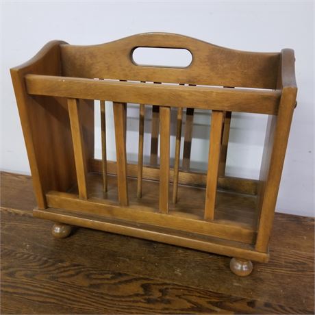 Vintage Magazine Rack