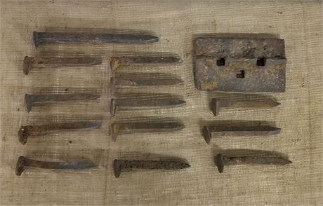 Antique R&R Spikes & Plate