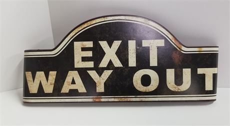 Exit Repro Sign -  18x8