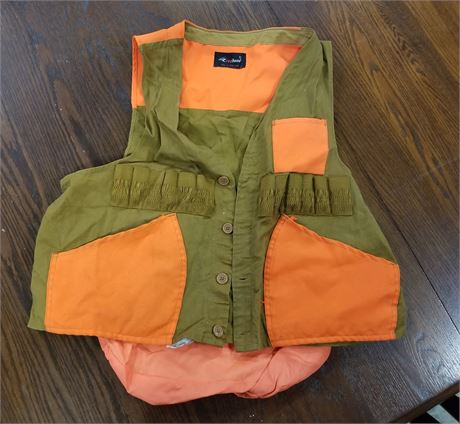 Lg. Bird Hunting Vest w/ Orange