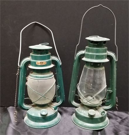 Antique Outdoor Kerosene Lanterns