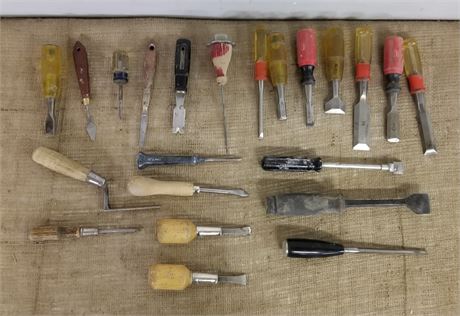 Assorted Wood Chisels