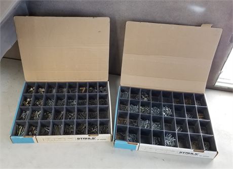 2 Boxed Tray Organizers w/ Hardware