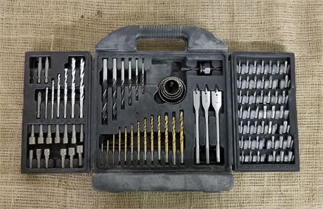 Wood Drill Bit & Driver Tip Set