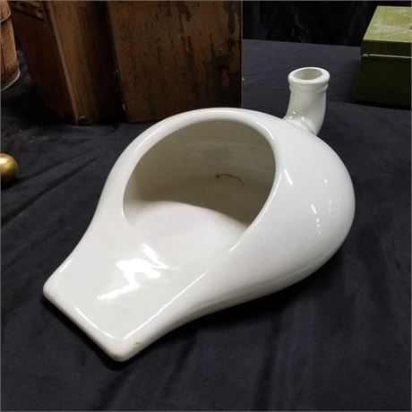 Vintage Bed Pan Urinal