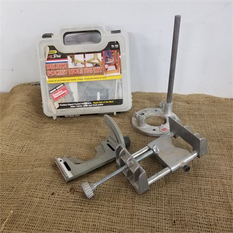 Deluxe Pocket Hole Jig Set & Extras