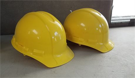 2 Never Used Hard Hats