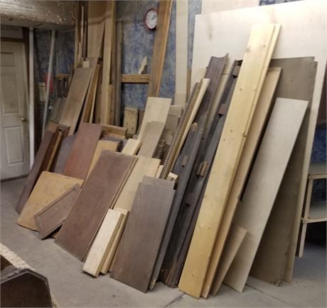 Assorted Hardwood Boards and Panels