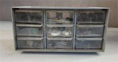 Hardware Organizer w/ Rotary Tool (Dremel) Accessories