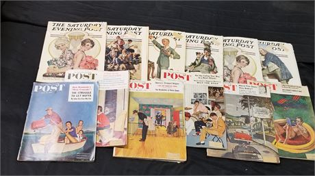 Collectible Saturday Evening Post Magazines