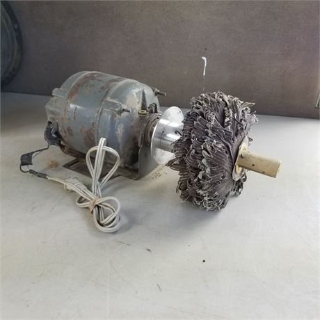 Working Electric Motor w/ Buffer