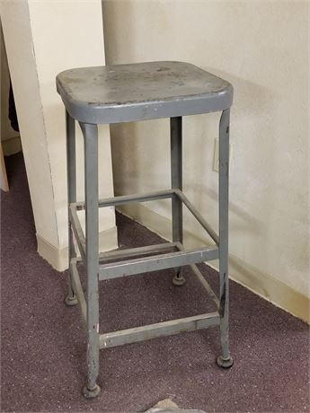 Metal School Stool...30"