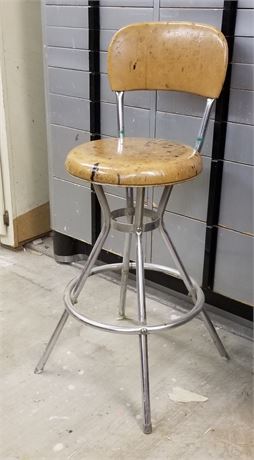 Vintage Shop Stool....24"