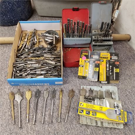 Assorted Wood Drill Bits