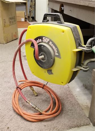 50' Air Hose Rewind