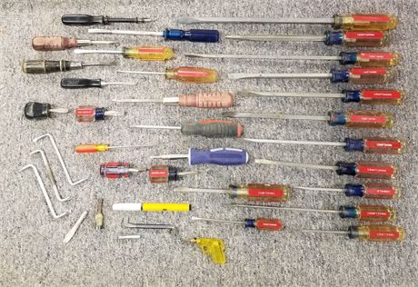 Assorted Screwdrivers