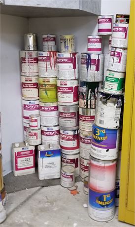 Various Paints and Finishes