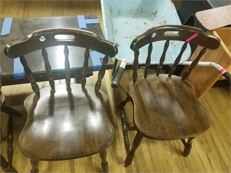 2 Matching Captain's Chairs