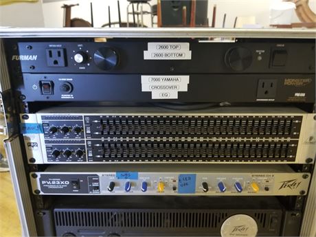 Rack Mounted Croossovers