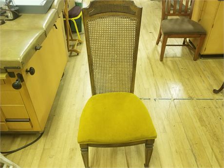 Tall Cane Back Chair
