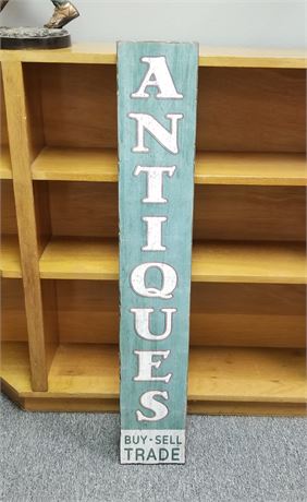 Wood 'Antique' Sign - 7x42