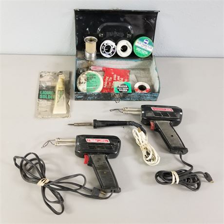 Soldering Kit w/ 3 Guns