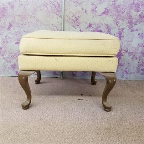 Vintage Foot Stool (tan)