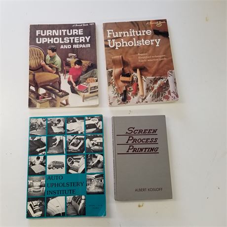 Assorted Furniture & Upholstery Books