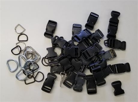 Assorted Strap Clips & Rings