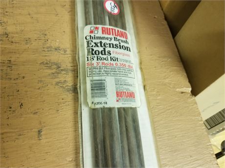Chimney Sweep/Brush Extension Rods