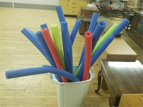 Pool Noodles (Waste Basket Not Included)