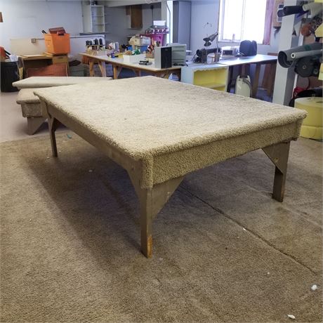 Shop Wood Table w/ Soft Top - 90x60