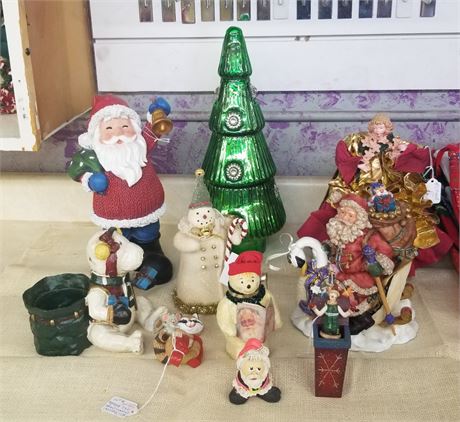 Assorted Christmas Collectibles (some vintage)